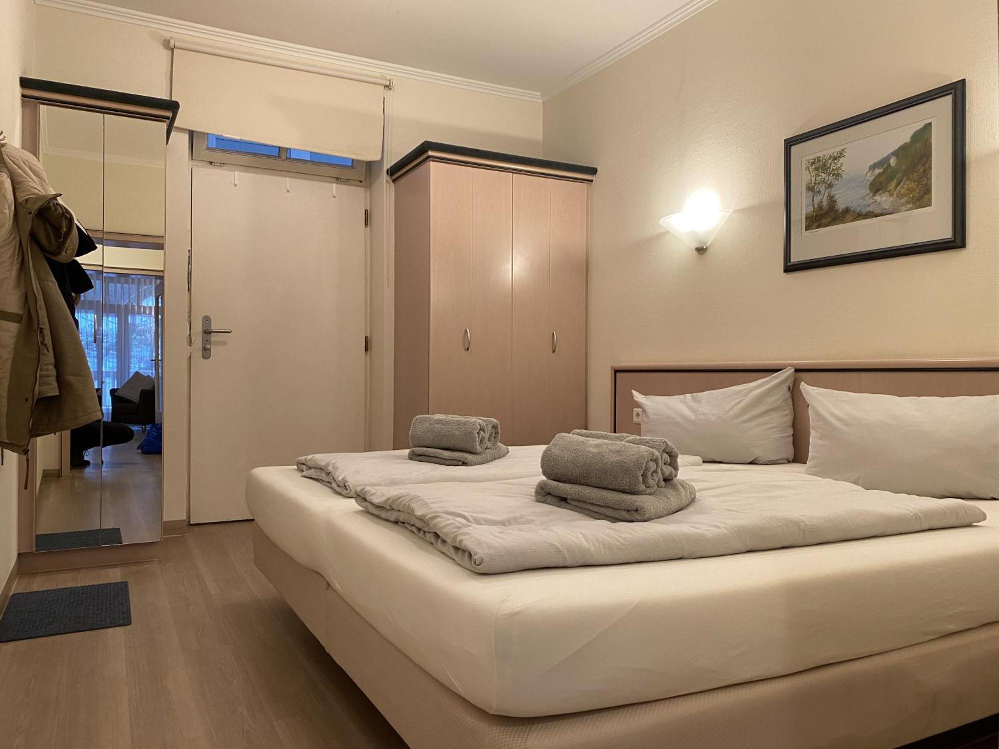 Ferienwohnung Ostseeblick In Der Villa Seeadler Binz Esterno foto