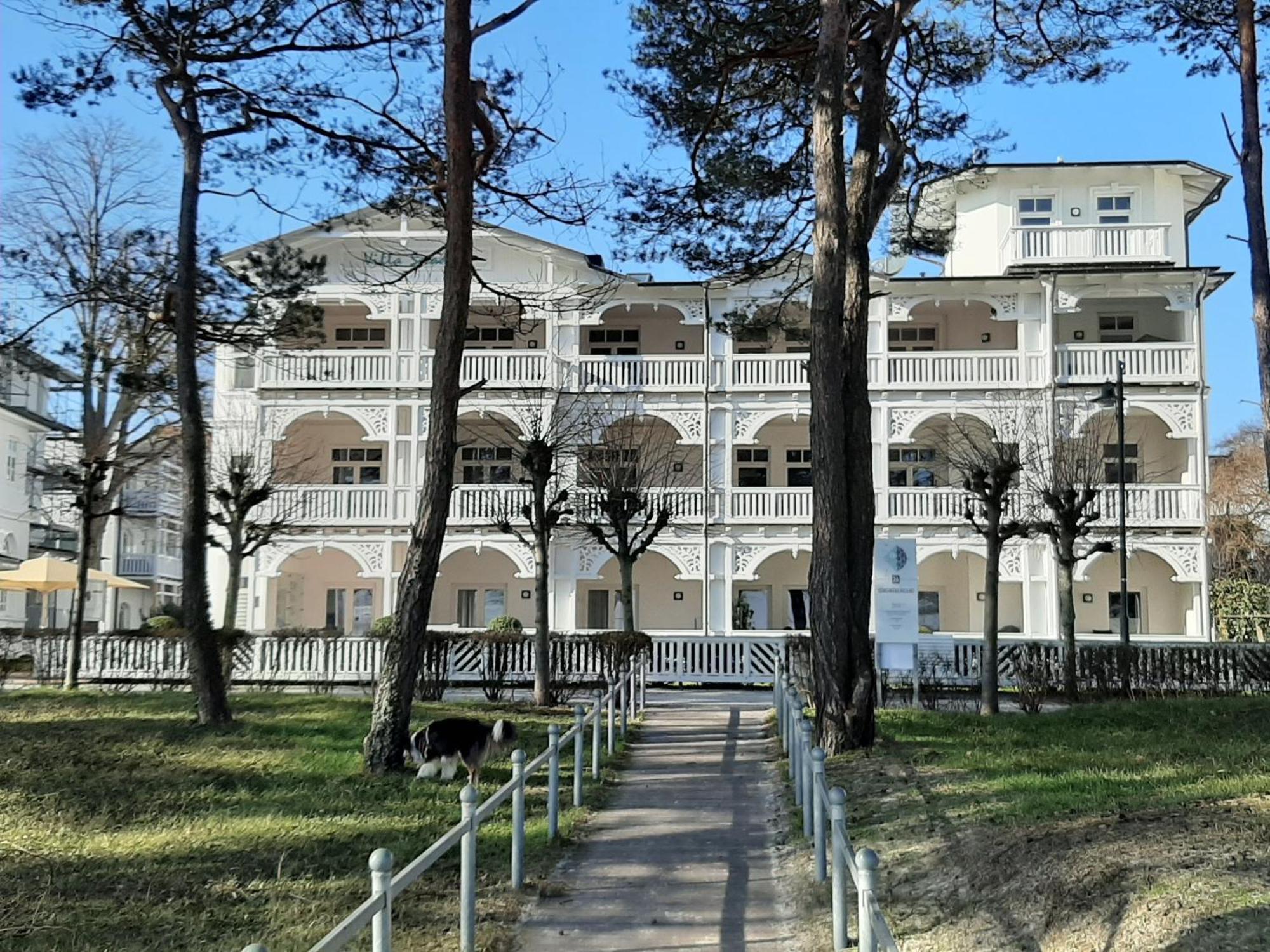 Ferienwohnung Ostseeblick In Der Villa Seeadler Binz Esterno foto